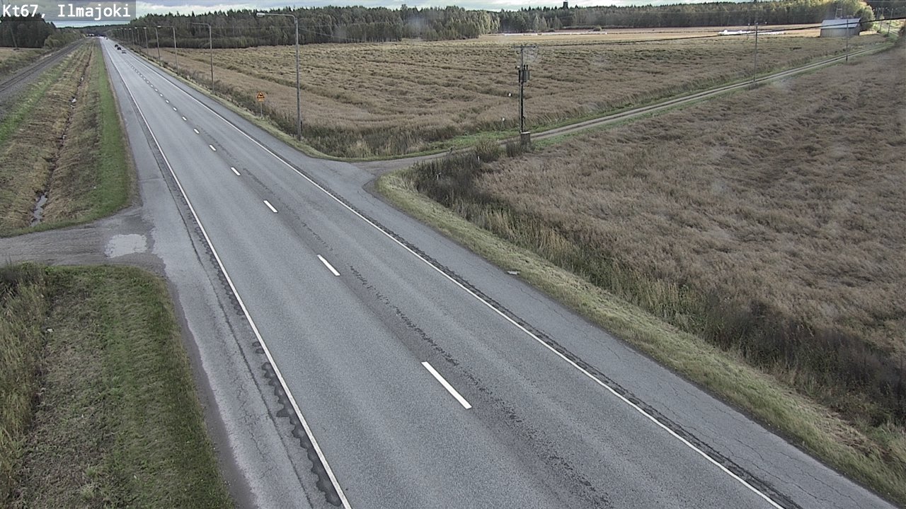 Weather Camera Image Road 67 Ilmajoki, Ilmajoki, Etelä-Pohjanmaa