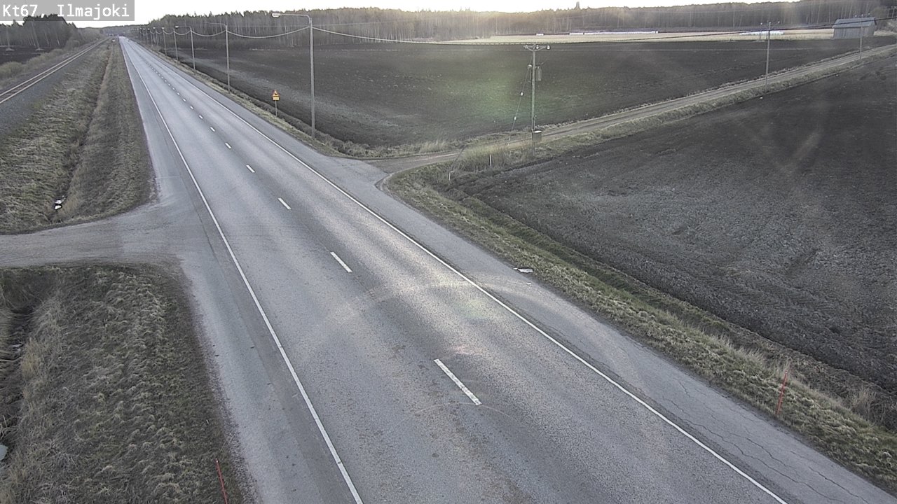 Weather Camera Image Väg 67 Ilmajoki, Ilmajoki, Etelä-Pohjanmaa