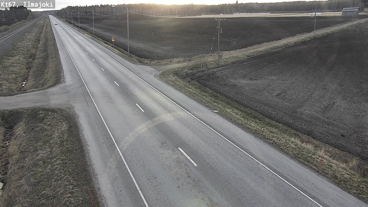 Weather Camera Image Väg 67 Ilmajoki, Ilmajoki, Etelä-Pohjanmaa