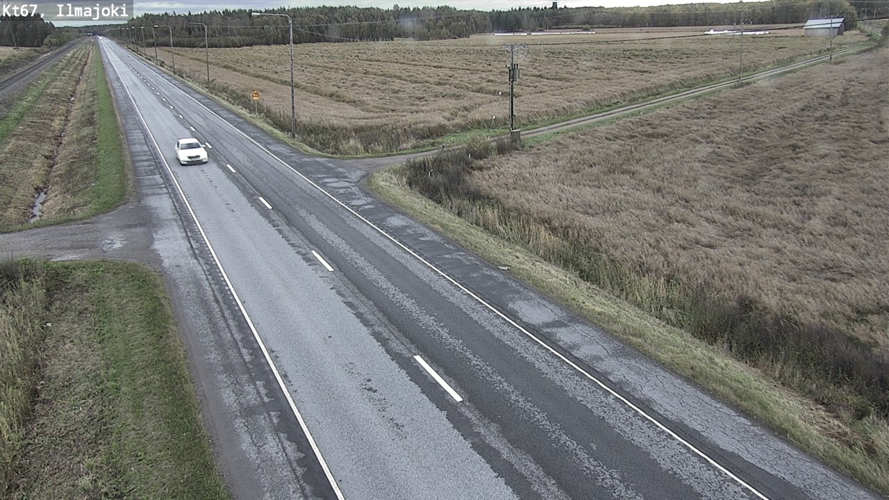 Weather Camera Image Road 67 Ilmajoki, Ilmajoki, Etelä-Pohjanmaa
