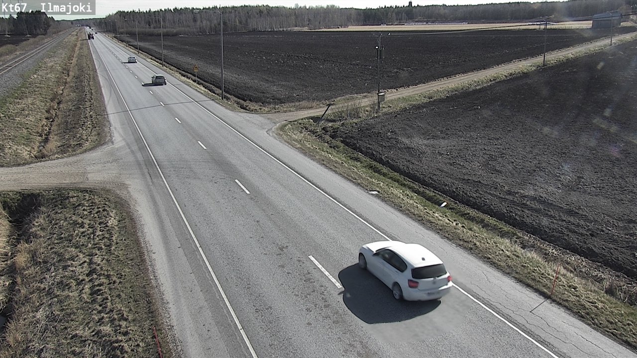 Weather Camera Image Road 67 Ilmajoki, Ilmajoki, Etelä-Pohjanmaa