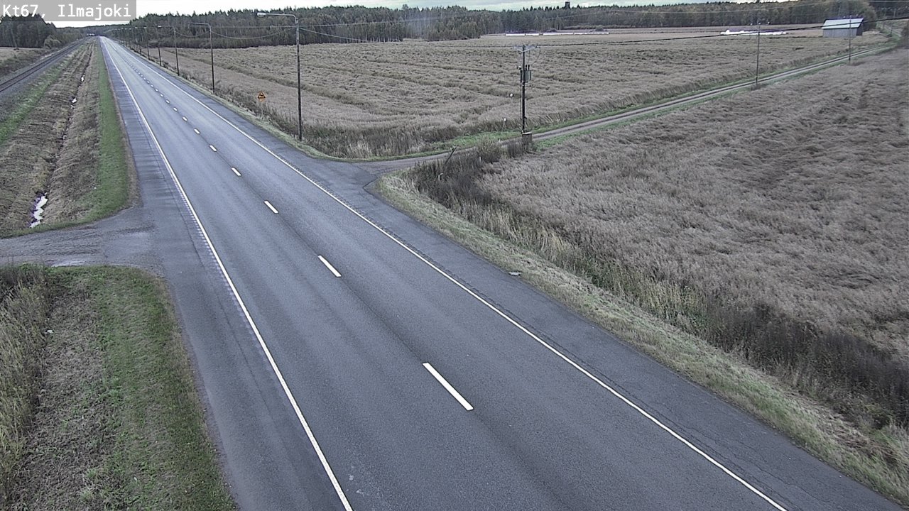Weather Camera Image Väg 67 Ilmajoki, Ilmajoki, Etelä-Pohjanmaa