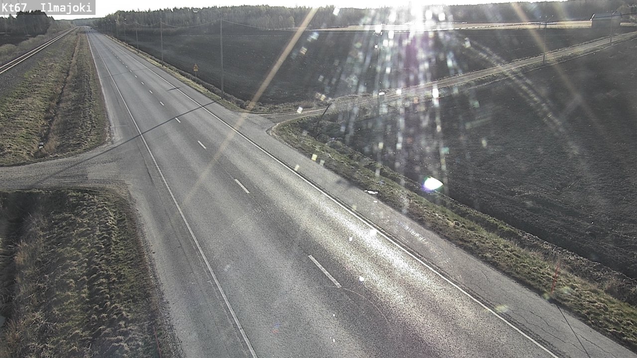 Weather Camera Image Väg 67 Ilmajoki, Ilmajoki, Etelä-Pohjanmaa