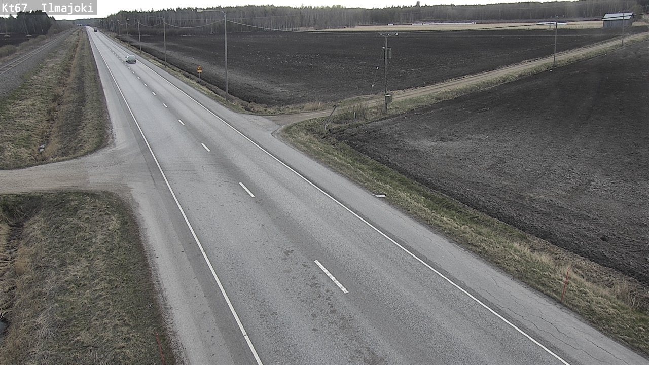 Weather Camera Image Väg 67 Ilmajoki, Ilmajoki, Etelä-Pohjanmaa