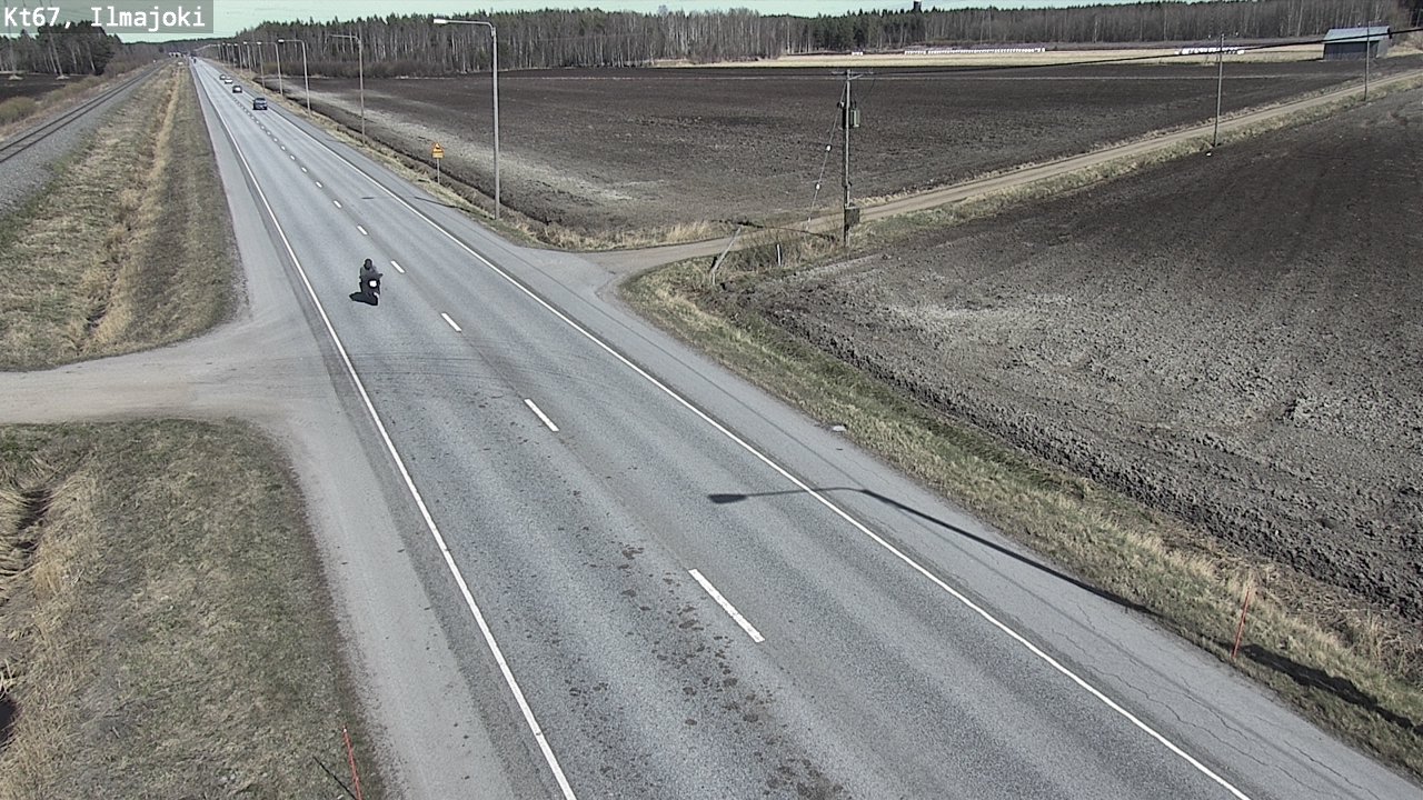 Weather Camera Image Road 67 Ilmajoki, Ilmajoki, Etelä-Pohjanmaa