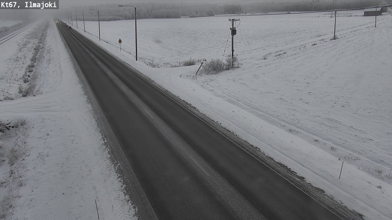 Weather Camera Image Road 67 Ilmajoki, Ilmajoki, Etelä-Pohjanmaa