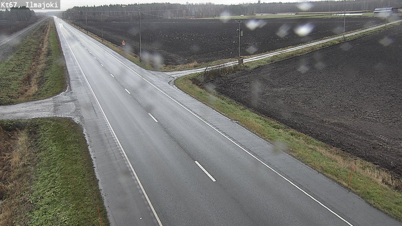 Weather Camera Image Väg 67 Ilmajoki, Ilmajoki, Etelä-Pohjanmaa