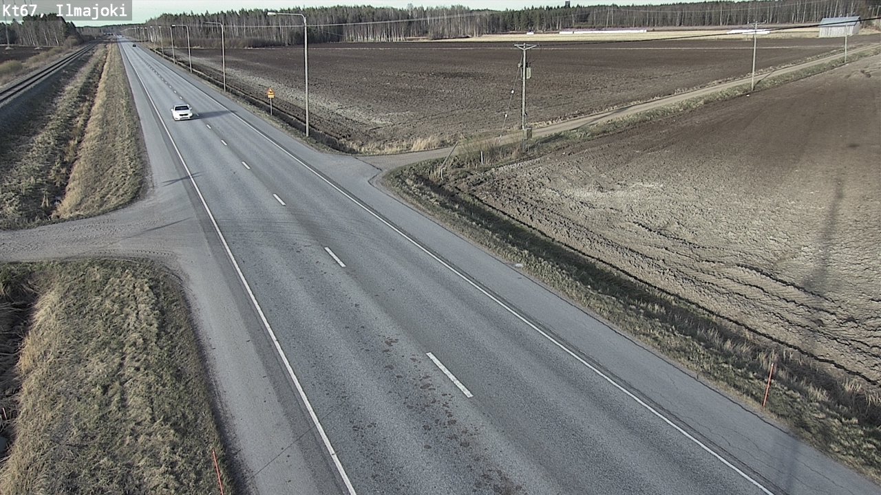 Weather Camera Image Road 67 Ilmajoki, Ilmajoki, Etelä-Pohjanmaa