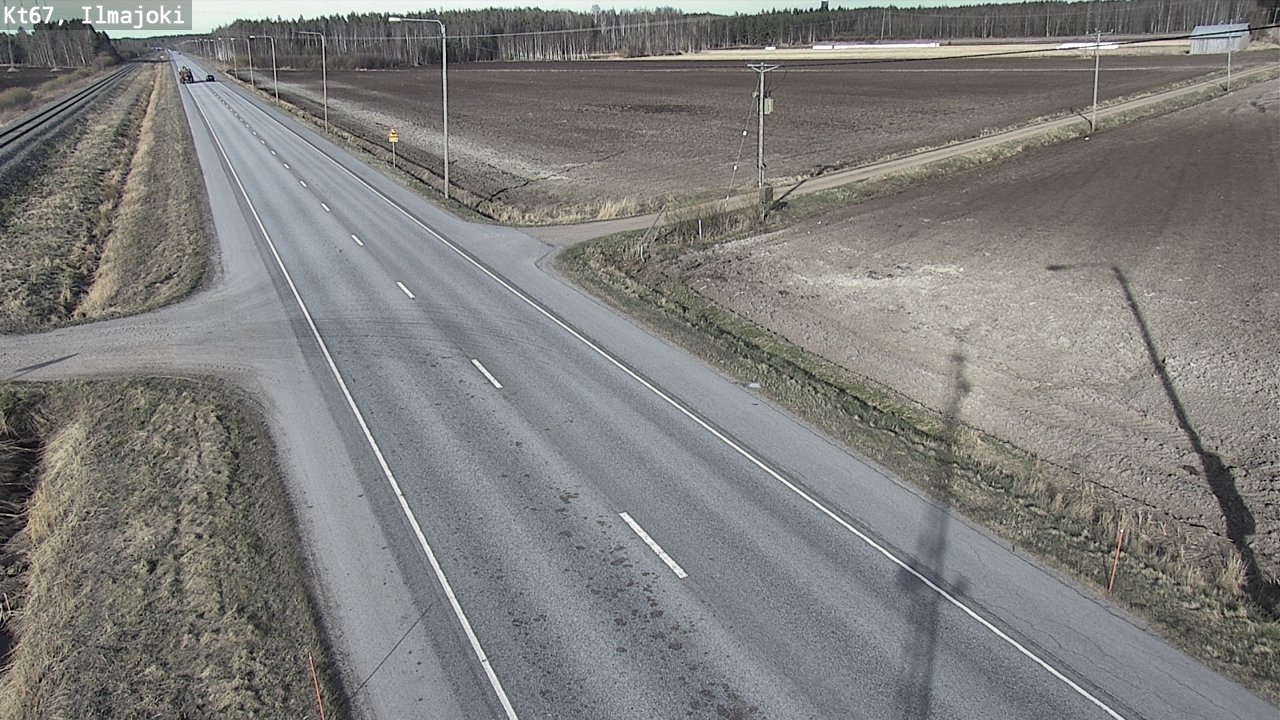 Weather Camera Image Road 67 Ilmajoki, Ilmajoki, Etelä-Pohjanmaa