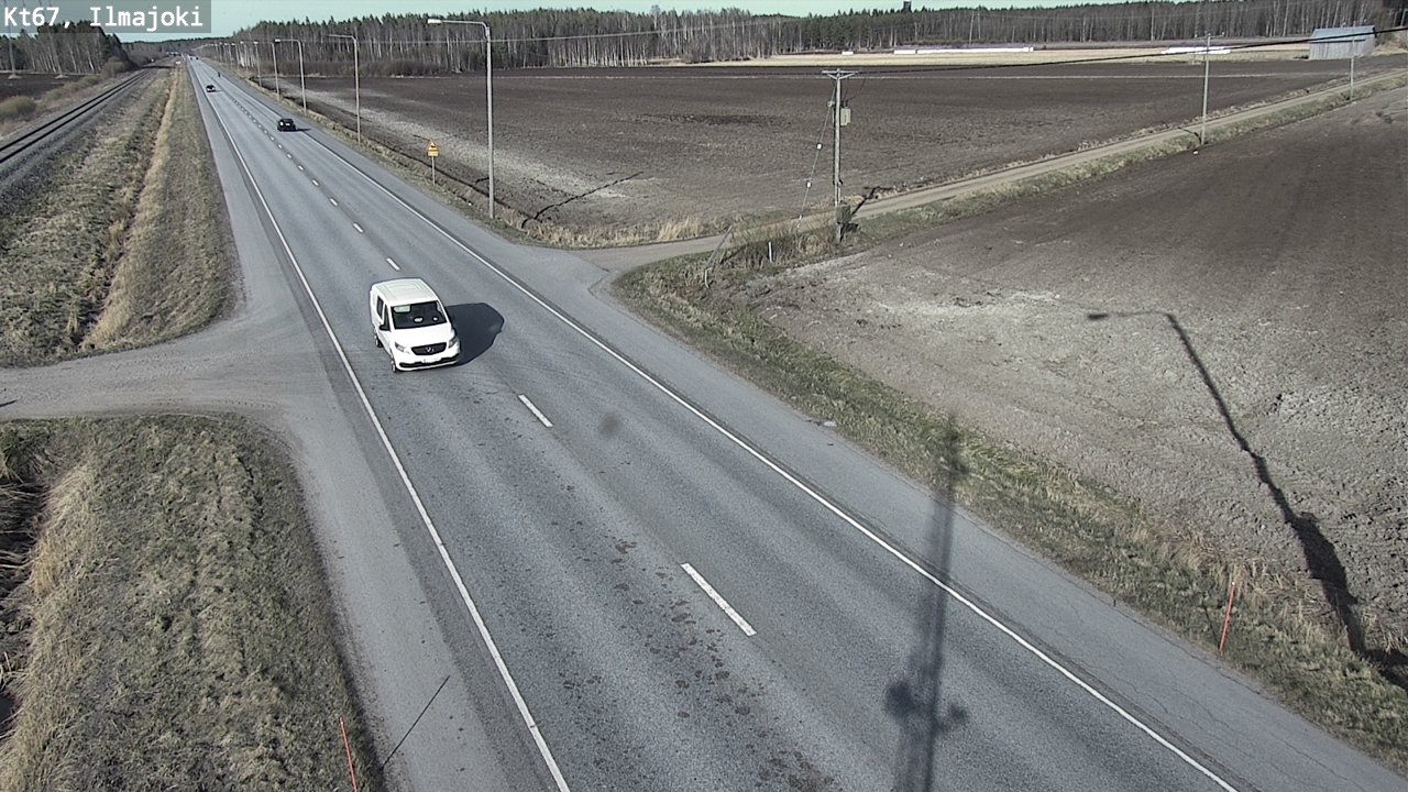 Weather Camera Image Road 67 Ilmajoki, Ilmajoki, Etelä-Pohjanmaa