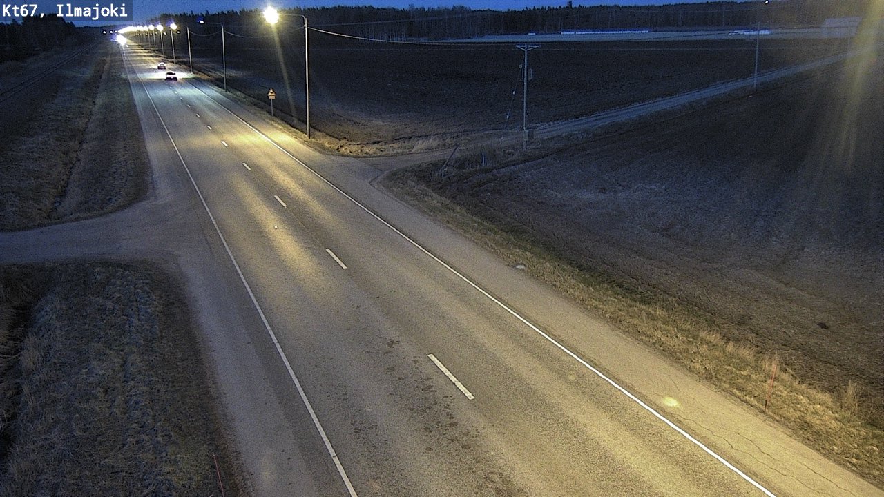 Weather Camera Image Road 67 Ilmajoki, Ilmajoki, Etelä-Pohjanmaa