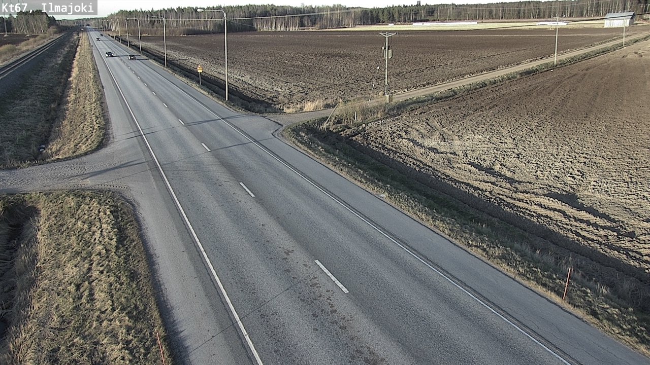 Weather Camera Image Road 67 Ilmajoki, Ilmajoki, Etelä-Pohjanmaa