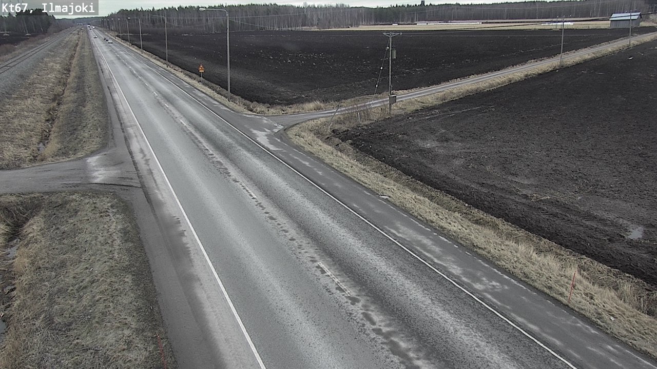 Weather Camera Image Road 67 Ilmajoki, Ilmajoki, Etelä-Pohjanmaa