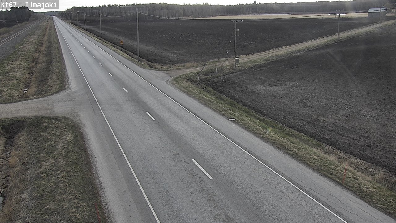 Weather Camera Image Väg 67 Ilmajoki, Ilmajoki, Etelä-Pohjanmaa