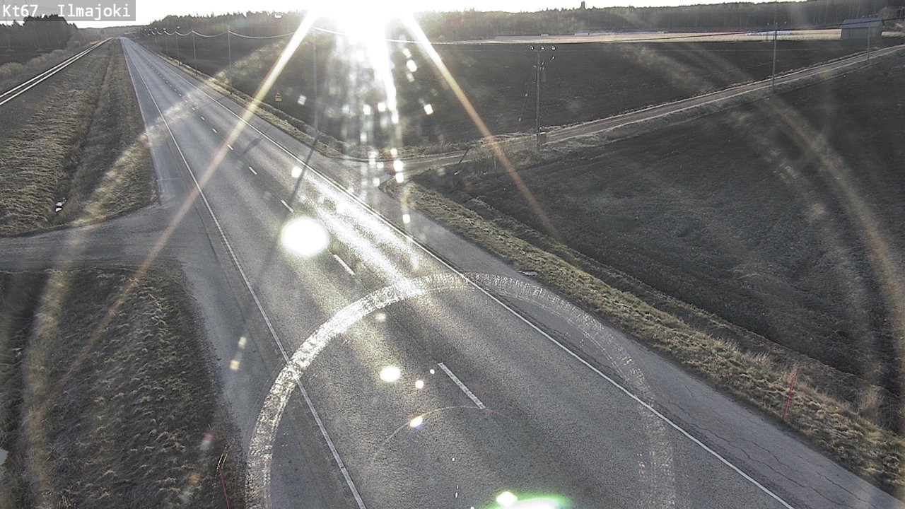 Weather Camera Image Road 67 Ilmajoki, Ilmajoki, Etelä-Pohjanmaa