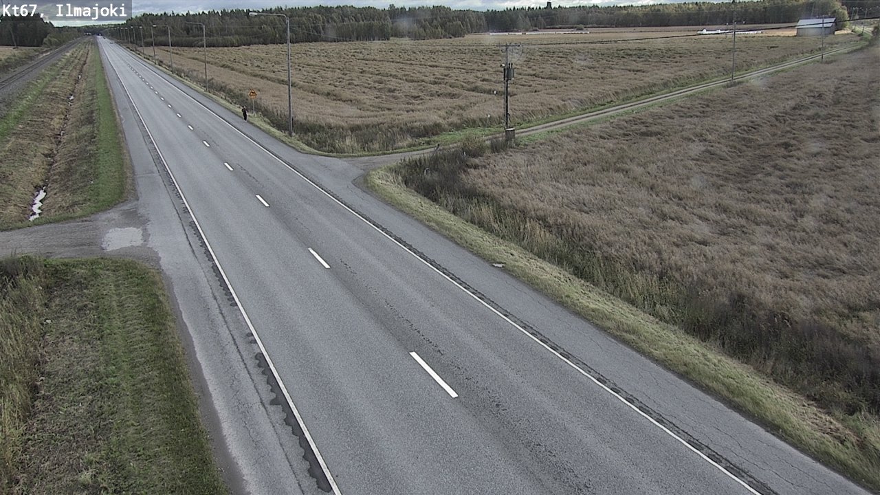 Weather Camera Image Road 67 Ilmajoki, Ilmajoki, Etelä-Pohjanmaa