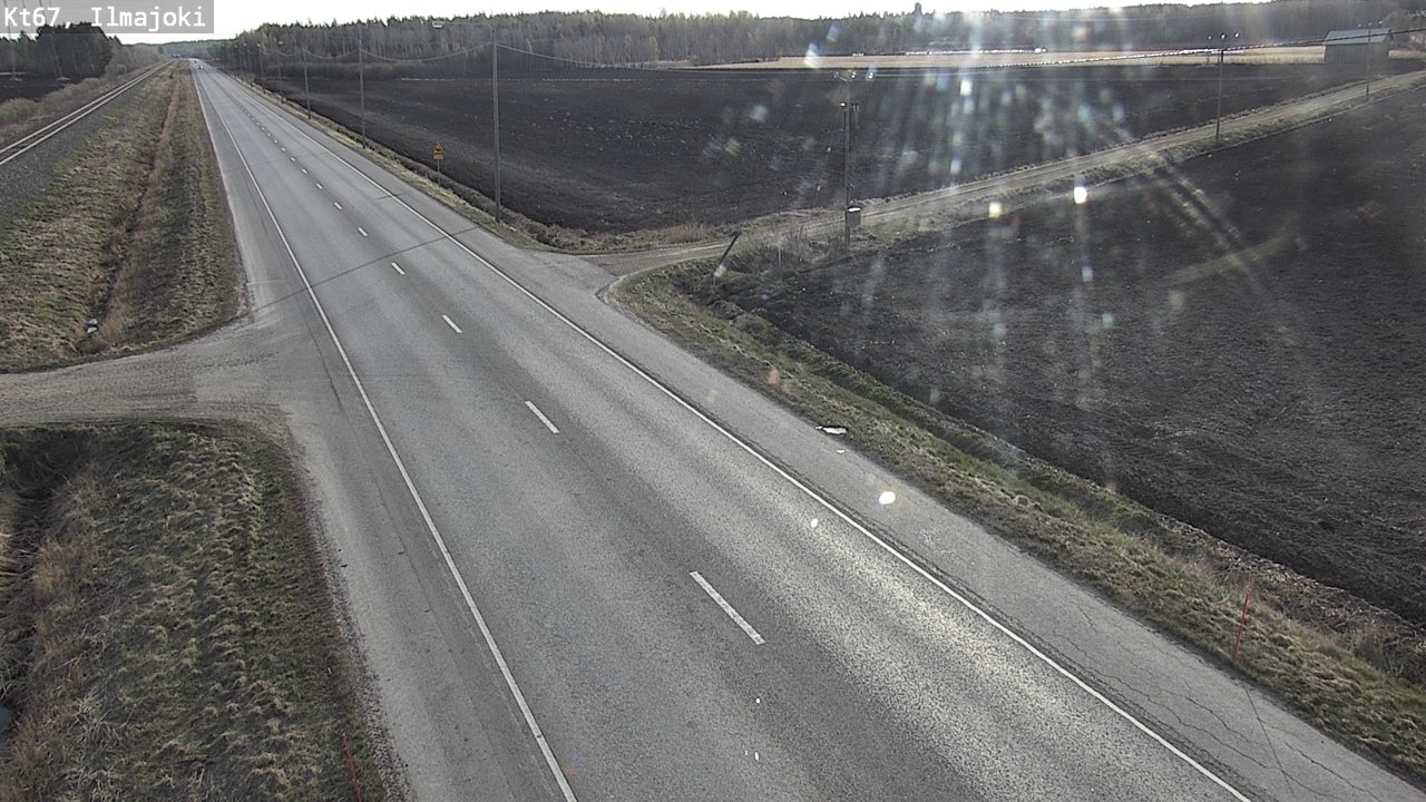 Weather Camera Image Väg 67 Ilmajoki, Ilmajoki, Etelä-Pohjanmaa