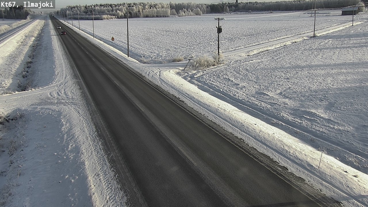Weather Camera Image Road 67 Ilmajoki, Ilmajoki, Etelä-Pohjanmaa