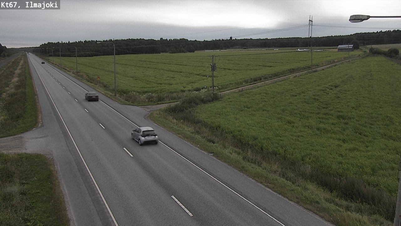 Weather Camera Image Väg 67 Ilmajoki, Ilmajoki, Etelä-Pohjanmaa