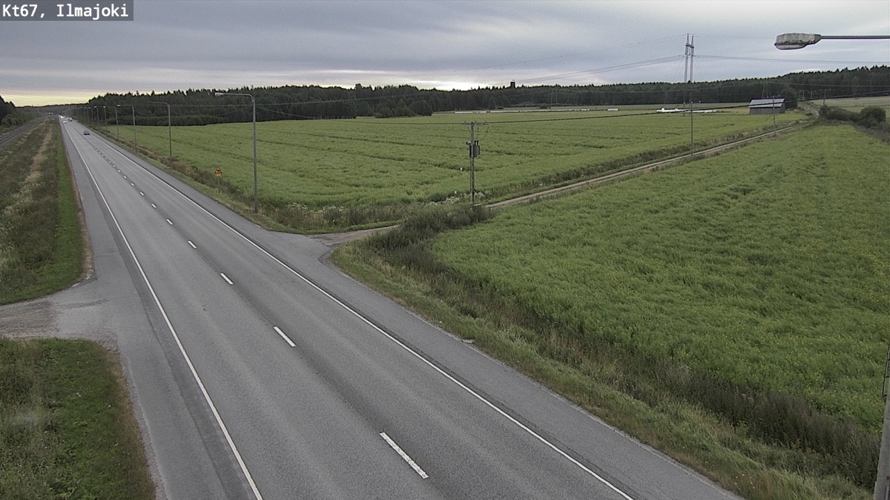Weather Camera Image Väg 67 Ilmajoki, Ilmajoki, Etelä-Pohjanmaa