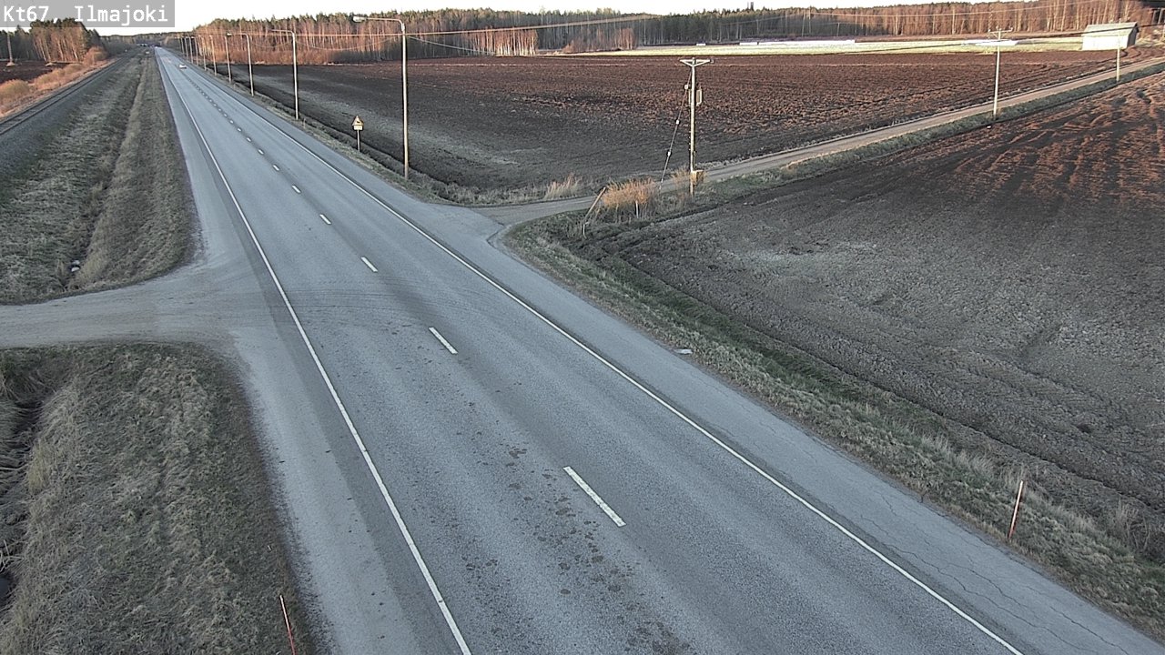 Weather Camera Image Väg 67 Ilmajoki, Ilmajoki, Etelä-Pohjanmaa