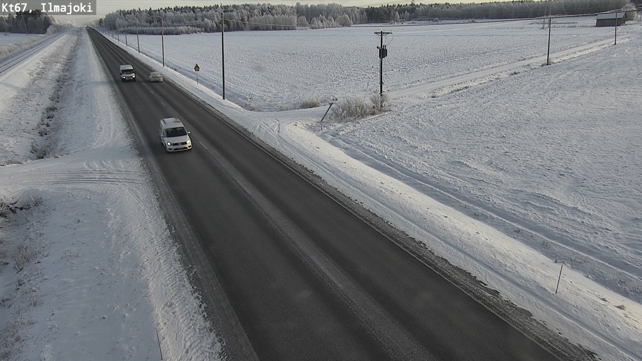 Weather Camera Image Road 67 Ilmajoki, Ilmajoki, Etelä-Pohjanmaa