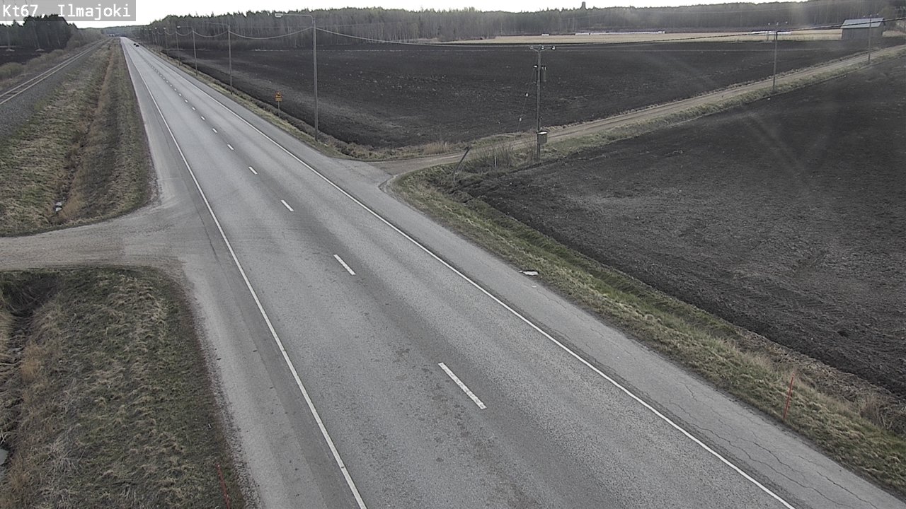 Weather Camera Image Väg 67 Ilmajoki, Ilmajoki, Etelä-Pohjanmaa