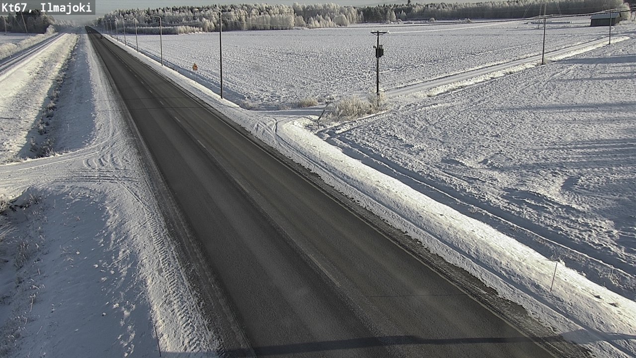 Weather Camera Image Road 67 Ilmajoki, Ilmajoki, Etelä-Pohjanmaa
