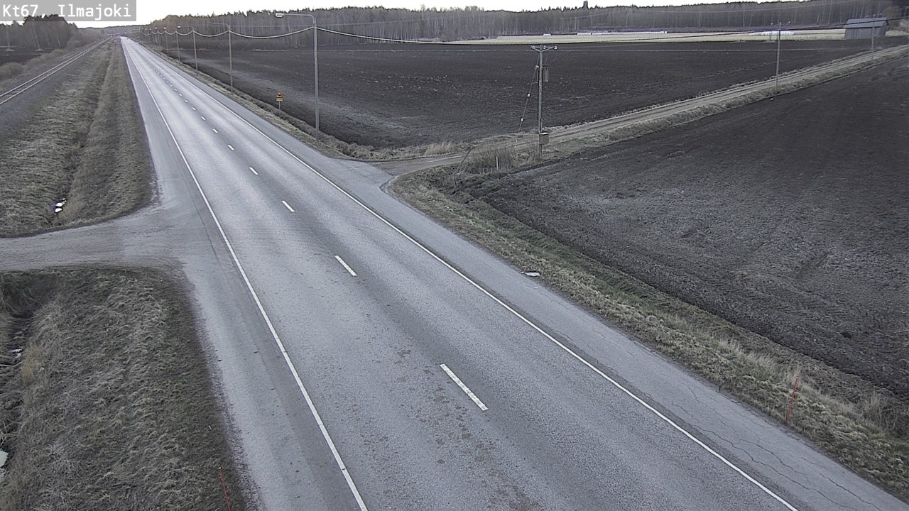 Weather Camera Image Väg 67 Ilmajoki, Ilmajoki, Etelä-Pohjanmaa