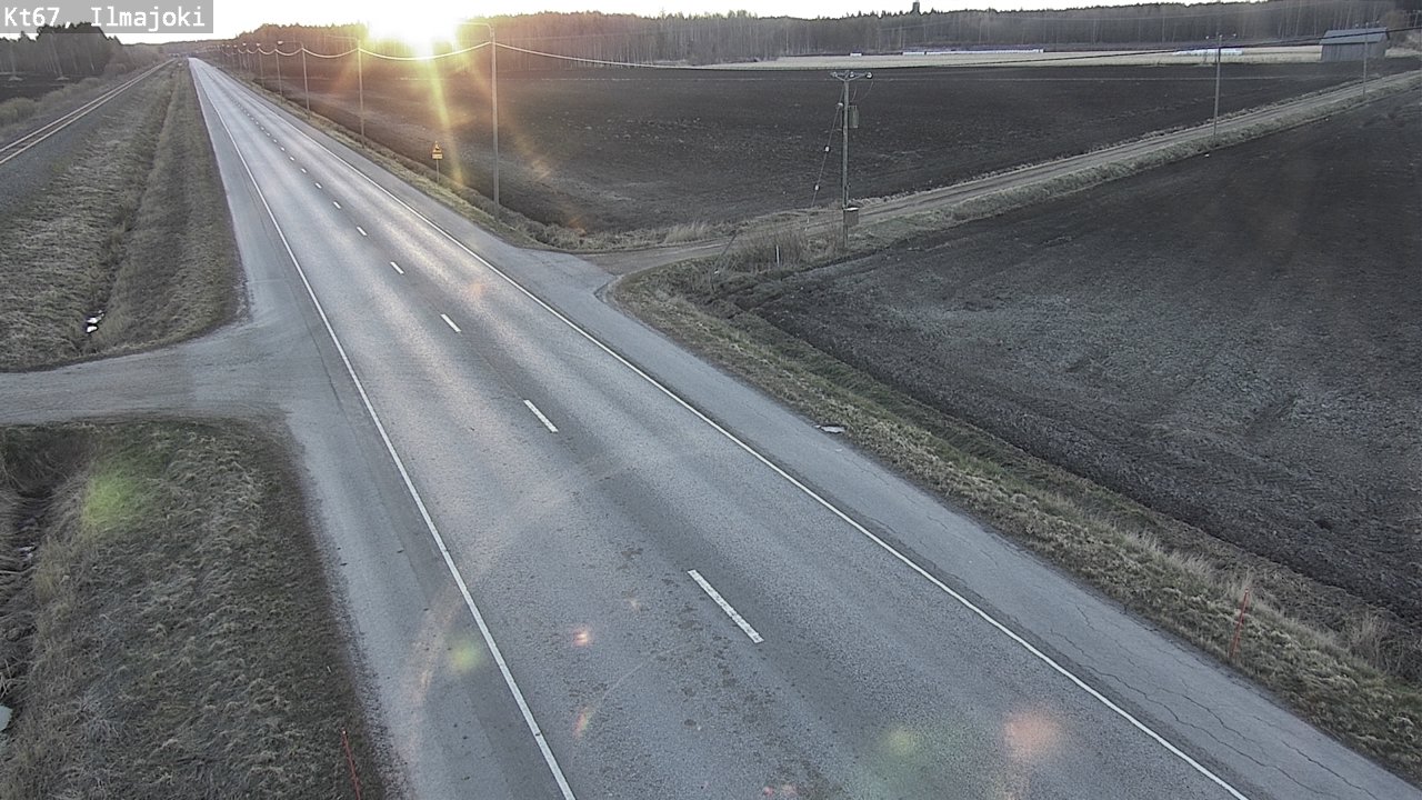Weather Camera Image Väg 67 Ilmajoki, Ilmajoki, Etelä-Pohjanmaa
