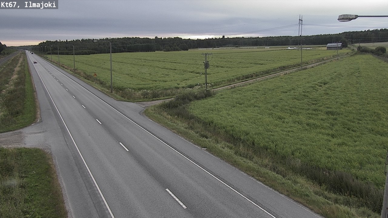 Weather Camera Image Väg 67 Ilmajoki, Ilmajoki, Etelä-Pohjanmaa