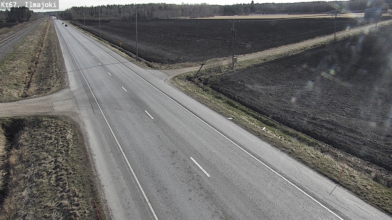 Weather Camera Image Road 67 Ilmajoki, Ilmajoki, Etelä-Pohjanmaa