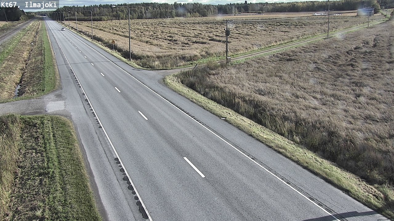Weather Camera Image Road 67 Ilmajoki, Ilmajoki, Etelä-Pohjanmaa