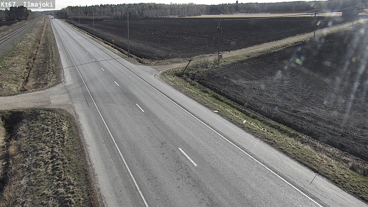 Weather Camera Image Väg 67 Ilmajoki, Ilmajoki, Etelä-Pohjanmaa