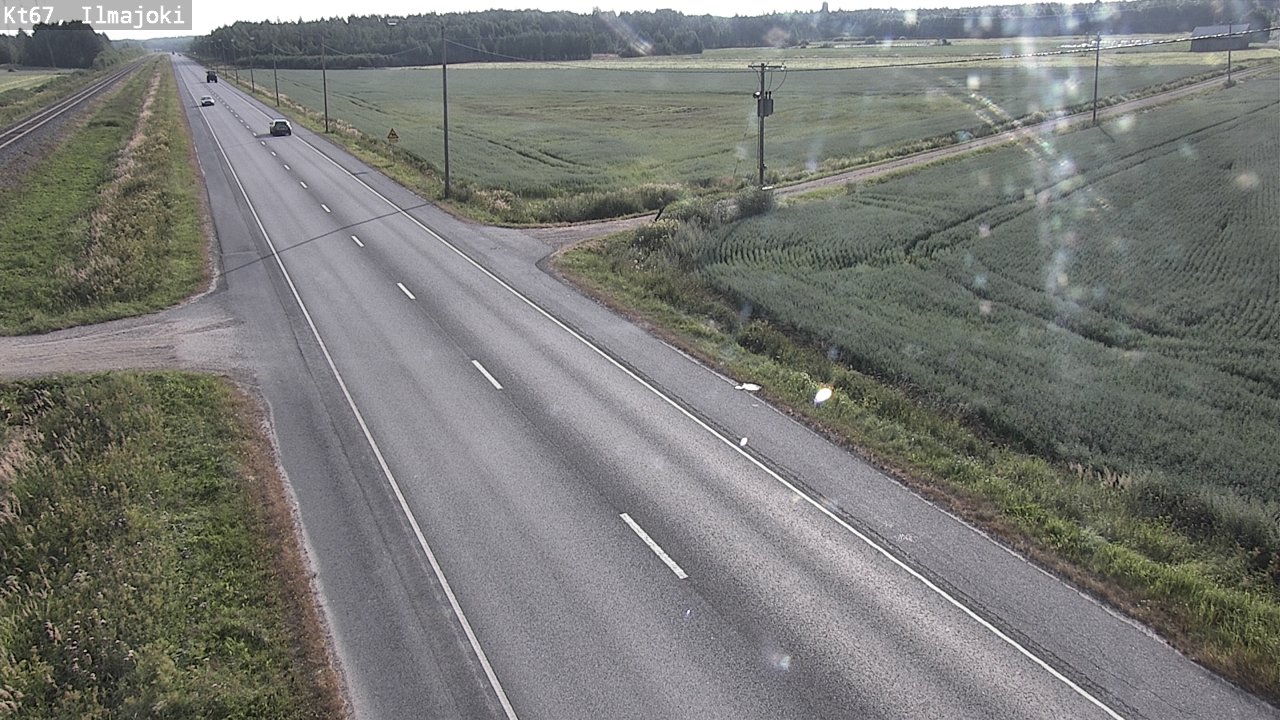 Weather Camera Image Väg 67 Ilmajoki, Ilmajoki, Etelä-Pohjanmaa