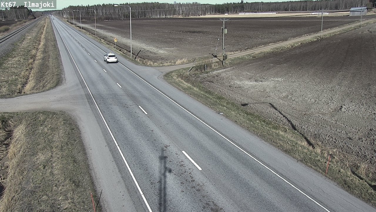 Weather Camera Image Road 67 Ilmajoki, Ilmajoki, Etelä-Pohjanmaa