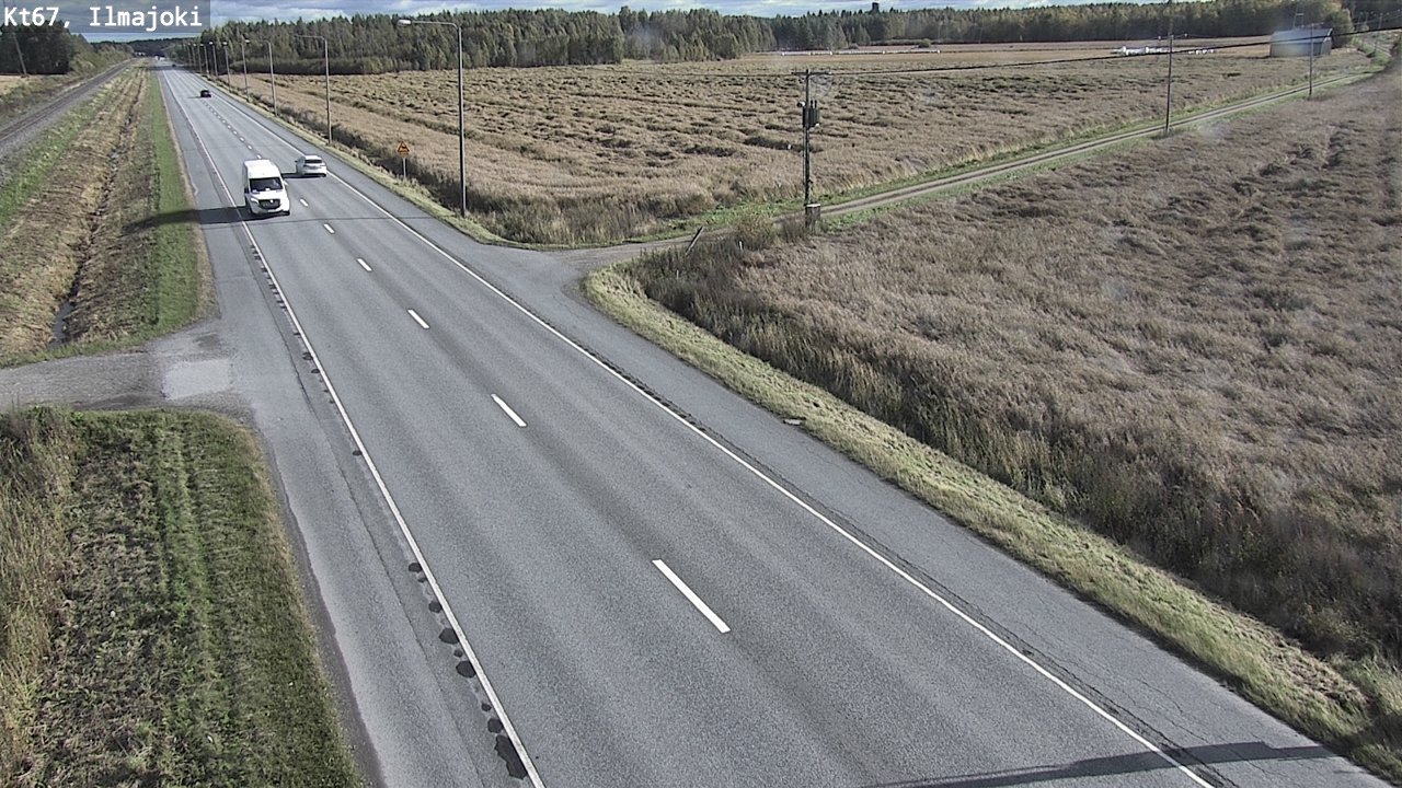 Weather Camera Image Road 67 Ilmajoki, Ilmajoki, Etelä-Pohjanmaa