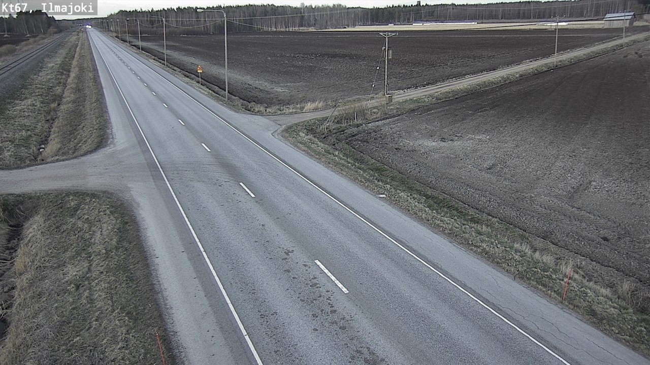 Weather Camera Image Road 67 Ilmajoki, Ilmajoki, Etelä-Pohjanmaa