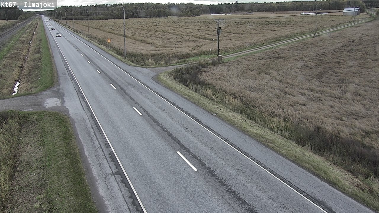 Weather Camera Image Road 67 Ilmajoki, Ilmajoki, Etelä-Pohjanmaa