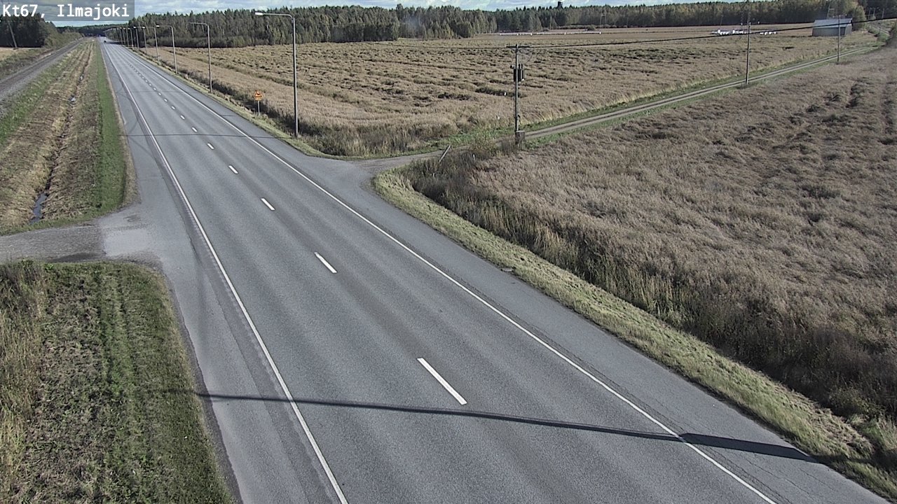 Weather Camera Image Road 67 Ilmajoki, Ilmajoki, Etelä-Pohjanmaa