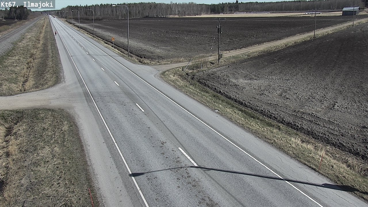 Weather Camera Image Road 67 Ilmajoki, Ilmajoki, Etelä-Pohjanmaa