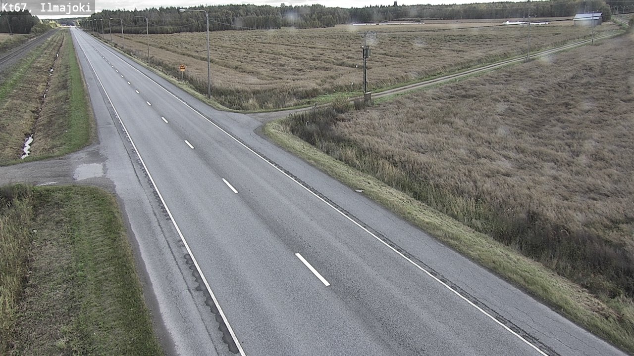 Weather Camera Image Road 67 Ilmajoki, Ilmajoki, Etelä-Pohjanmaa