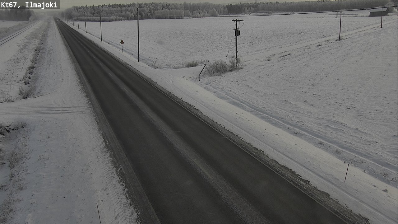 Weather Camera Image Road 67 Ilmajoki, Ilmajoki, Etelä-Pohjanmaa