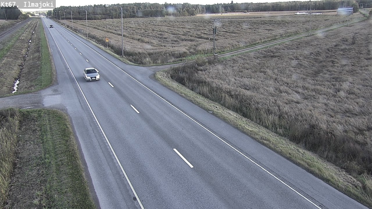 Weather Camera Image Road 67 Ilmajoki, Ilmajoki, Etelä-Pohjanmaa