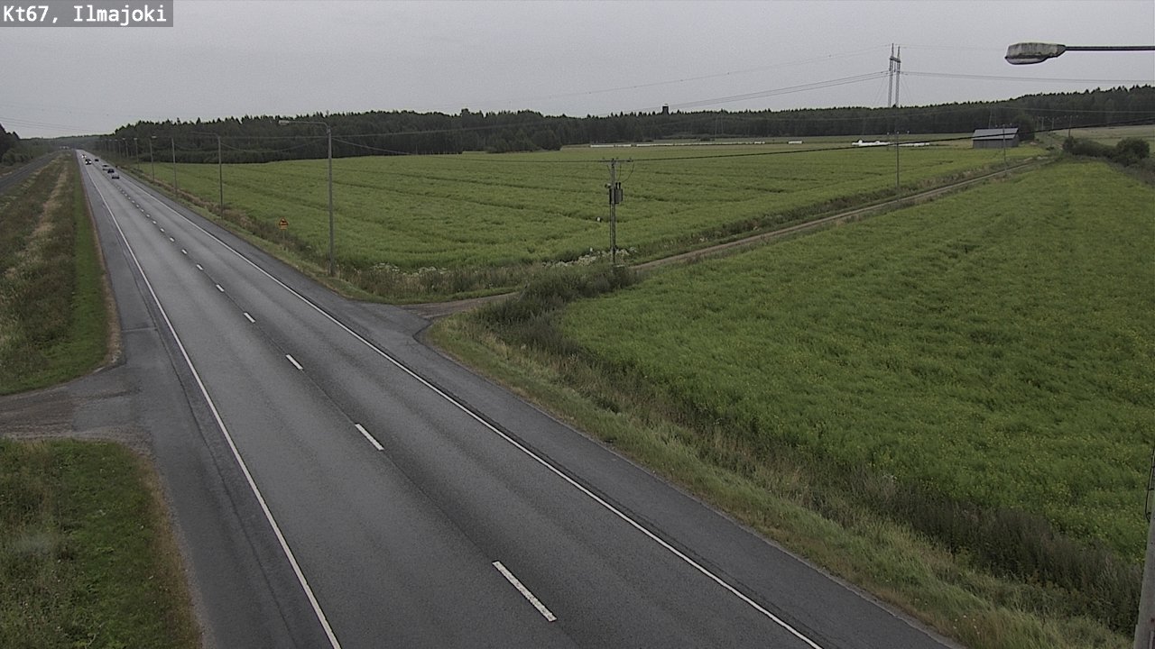 Weather Camera Image Road 67 Ilmajoki, Ilmajoki, Etelä-Pohjanmaa