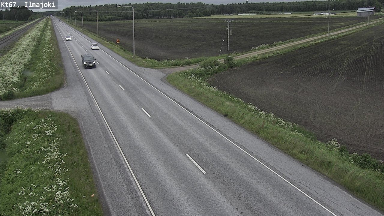 Weather Camera Image Road 67 Ilmajoki, Ilmajoki, Etelä-Pohjanmaa