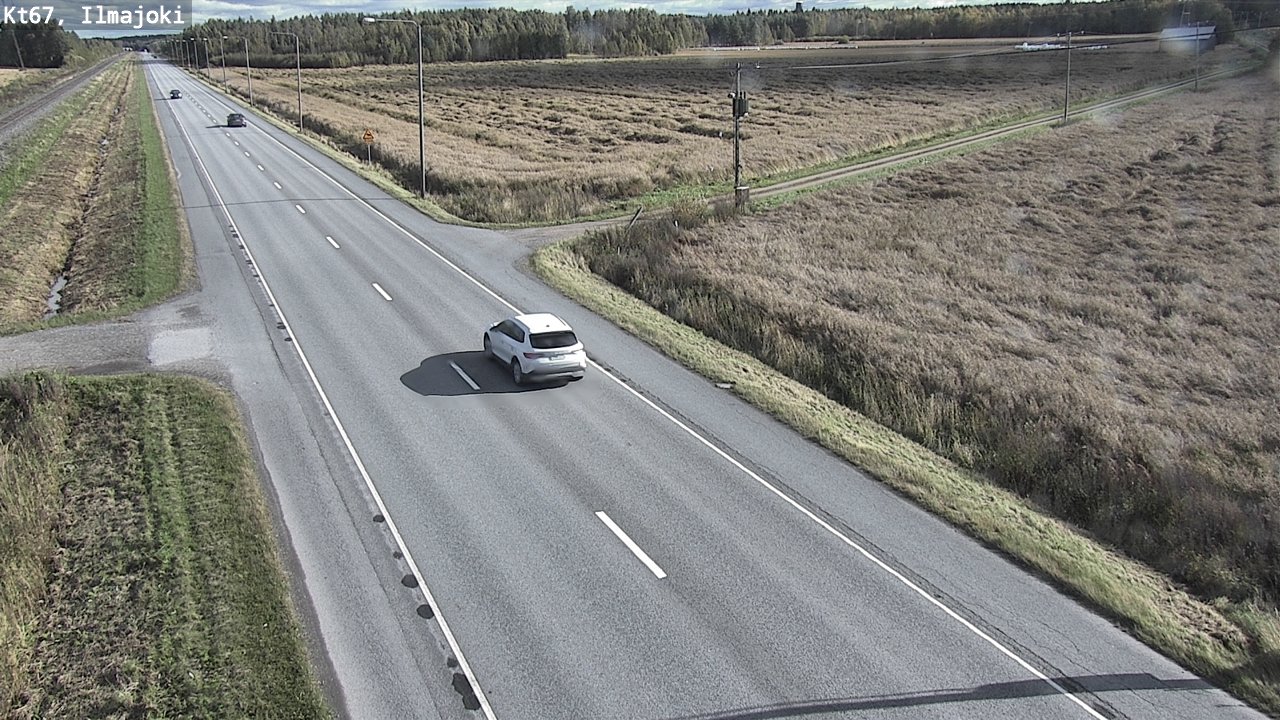 Weather Camera Image Road 67 Ilmajoki, Ilmajoki, Etelä-Pohjanmaa
