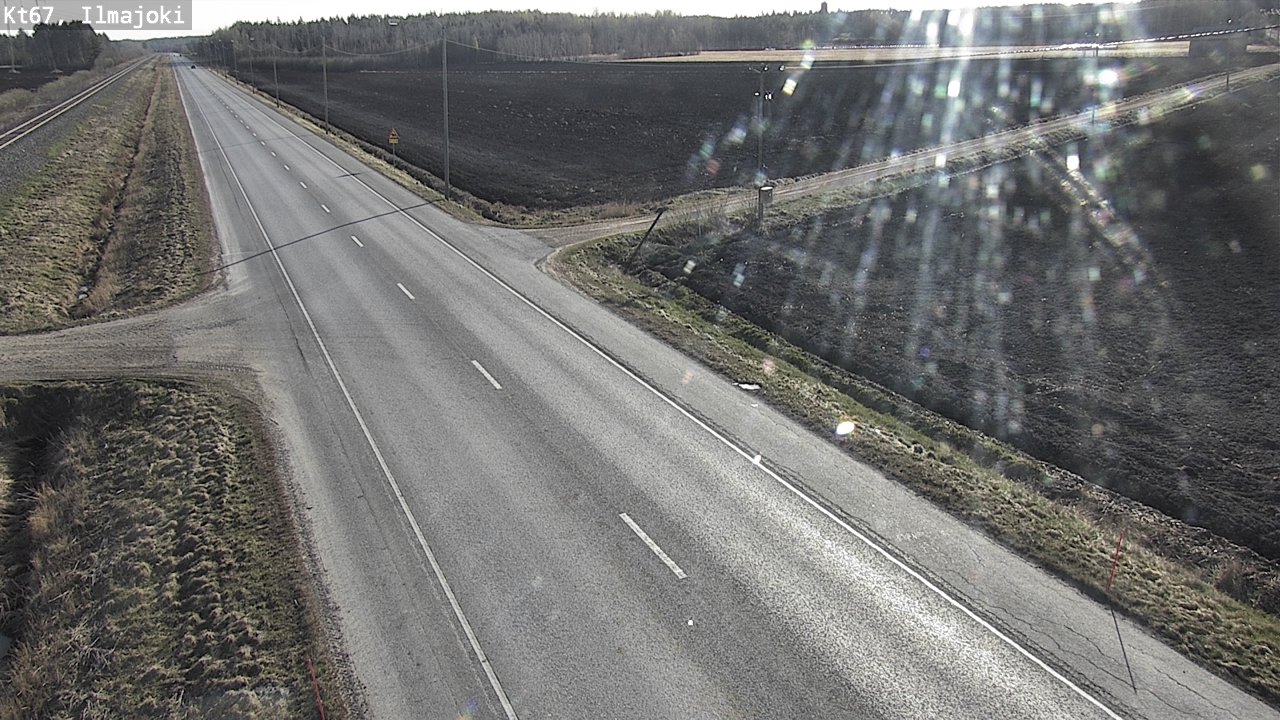 Weather Camera Image Road 67 Ilmajoki, Ilmajoki, Etelä-Pohjanmaa