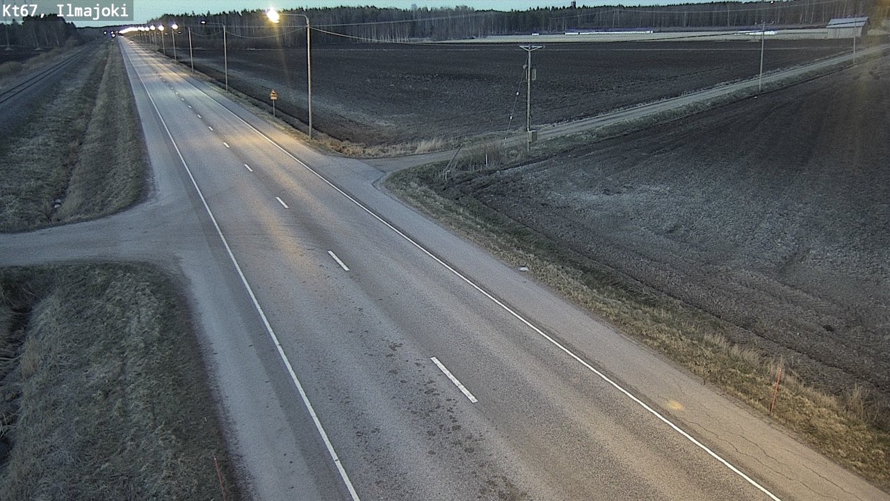 Weather Camera Image Road 67 Ilmajoki, Ilmajoki, Etelä-Pohjanmaa