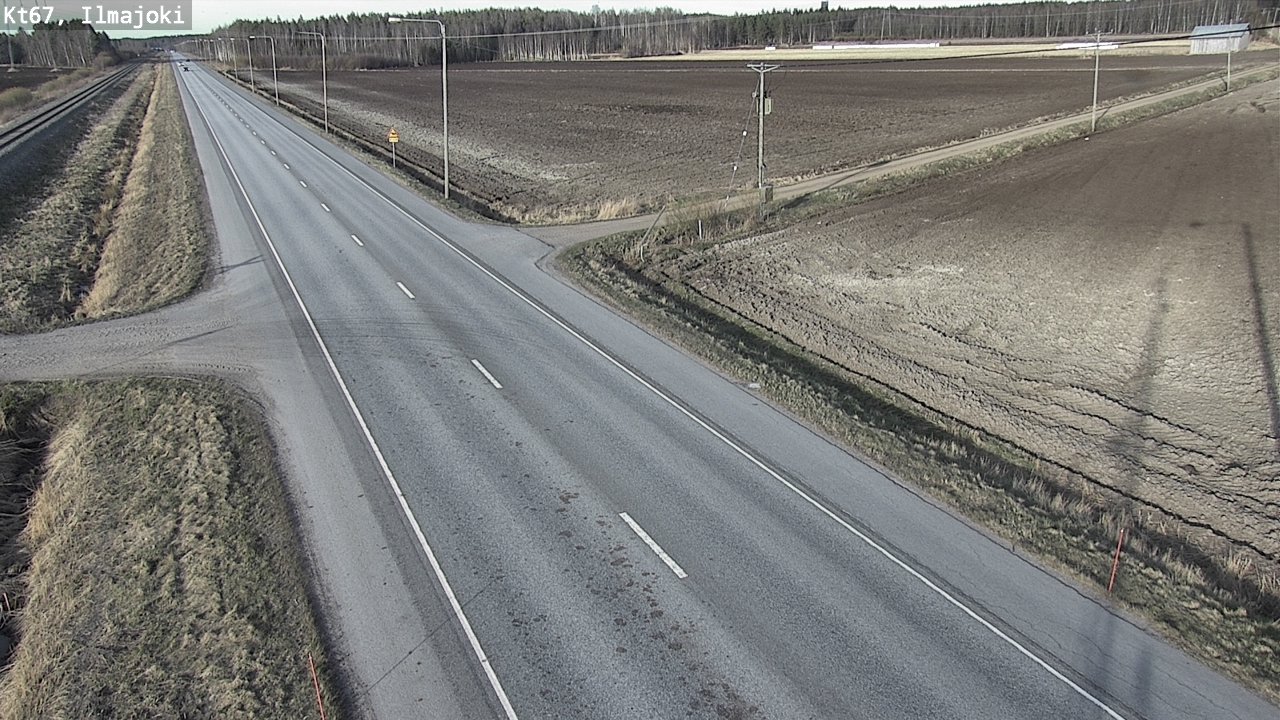 Weather Camera Image Road 67 Ilmajoki, Ilmajoki, Etelä-Pohjanmaa